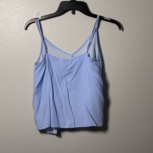 Divided By H&M Women Blue Sleeveless Cami Top Size 6 - Picture 4 of 6